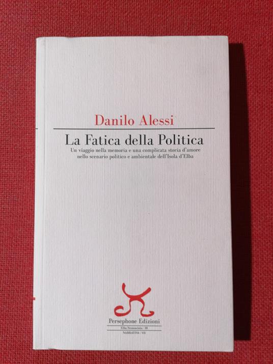 La fatica della politica - copertina