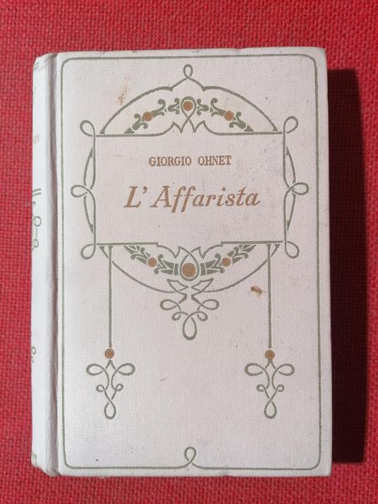 L' affarista - Georges Ohnet - copertina