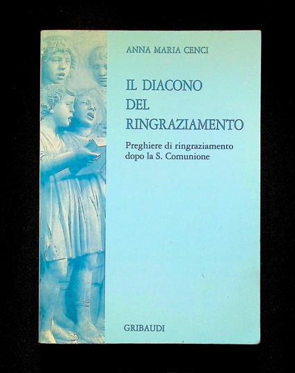 Il Diacono Del Ringraziamento - copertina