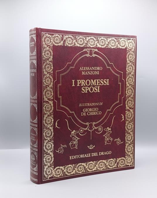 I promessi sposi. Illustrazioni di Giorgio De Chirico - Alessandro Manzoni - copertina