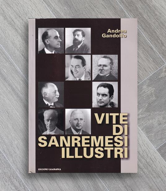 Vite di Sanremesi illustri - copertina