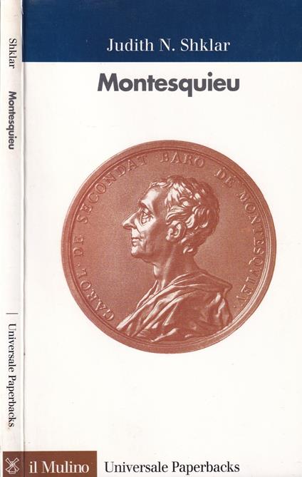 Montesquieu - Judith N. Shklar - copertina