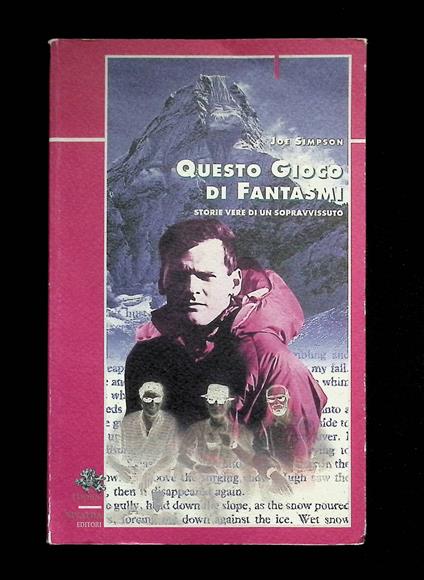 Questo gioco di fantasmi - Joe Simpson - copertina