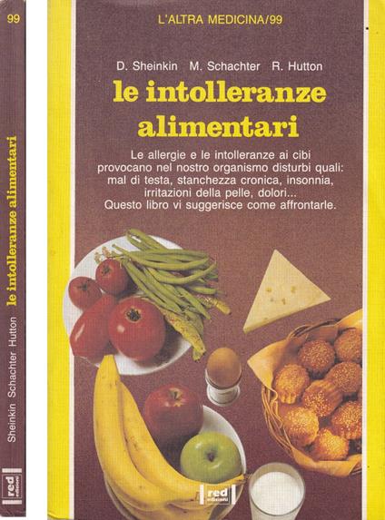 Le intolleranze alimentari - copertina