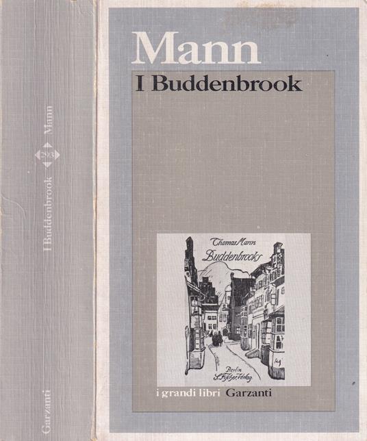 I Buddenbrook - Thomas Mann - copertina