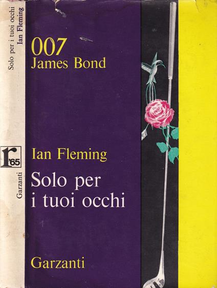 Solo per i tuoi occhi - Ian Fleming - copertina