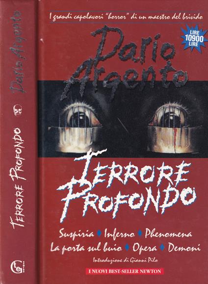 Terrore profondo - Dario Argento - copertina