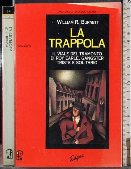 La trappola - William R. Burnett - copertina