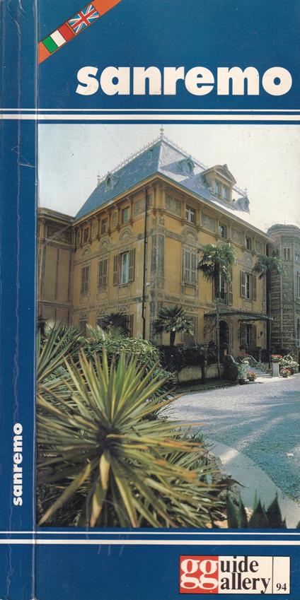 Sanremo. Guida Turistica Guide Gallery 1992 - copertina