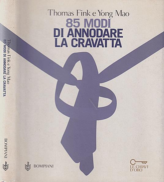 85 modi di annodare la cravatta - copertina