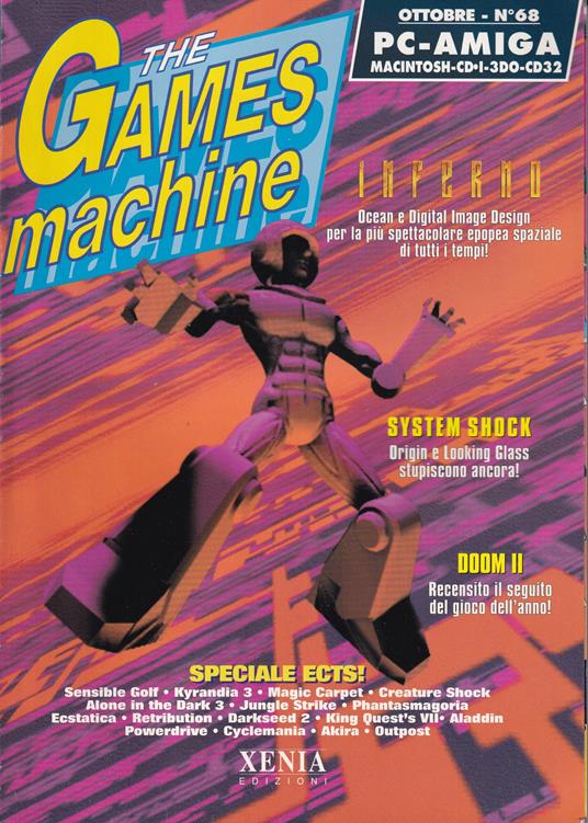 The Games Machine. Rivista di Videogiochi - N^ 68, Ottobre 1994 - copertina