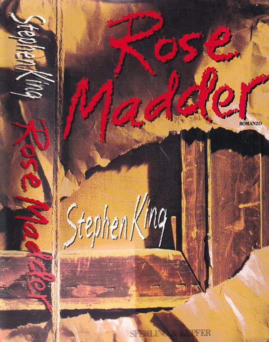 Rose Madder - Stephen King - copertina