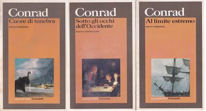 Al limite estremo - Cuore di Tenebra - Sotto gli occhi dell'Occidente. Lotto 3 Libri Garzanti - copertina