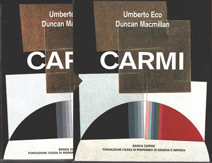 Carmi - Umberto Eco, Duncan Mac Millian - copertina