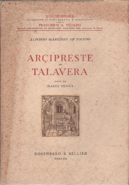 Arcipreste de Talavera - Alfonso Martinez de Toledo - copertina