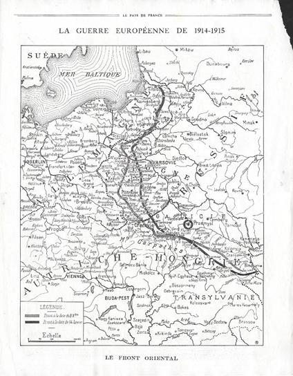Le Front Oriental . 3-12-1914/14-1-1915 / La Guerre en Caricatures. Stampa 1915 - Aa.vv. - copertina