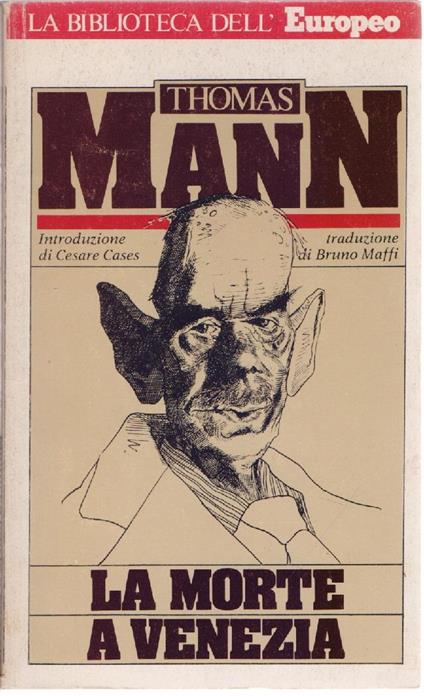 La morte a Venezia - Thomas Mann - Thomas Mann - copertina