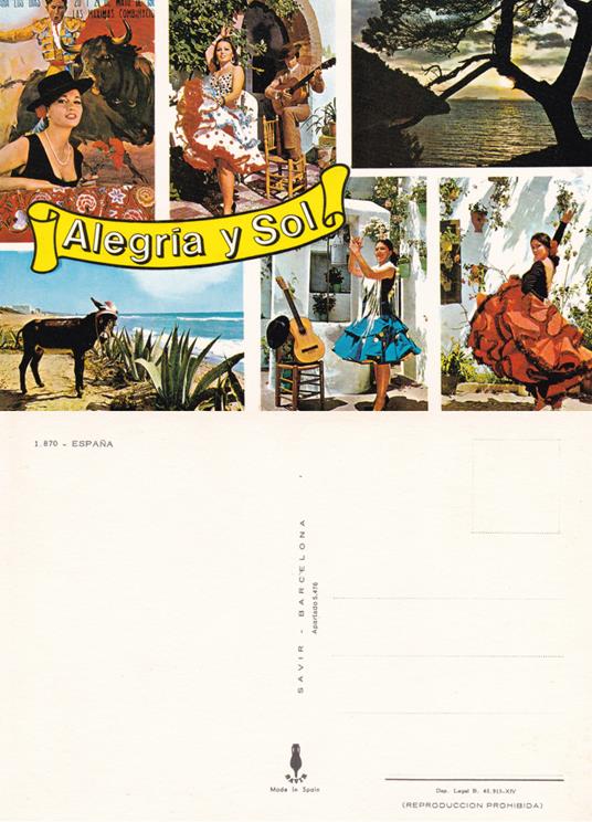 Espana. Alegria y sol. Non viaggiata - copertina