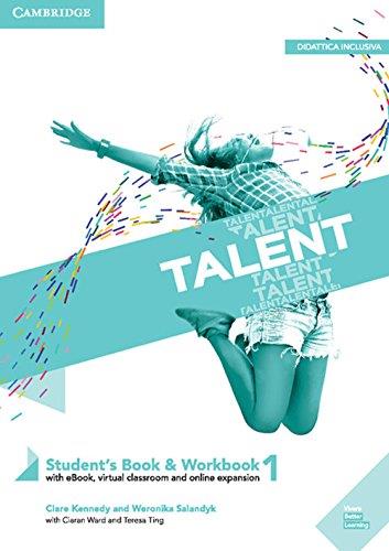 Talent Level 1 Student's Book/Workbook Combo with eBook Vol. 1- 9781108687751 - copertina
