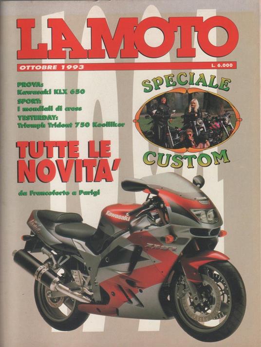 La Moto. 1993. Ottobre - Aa.vv. - copertina