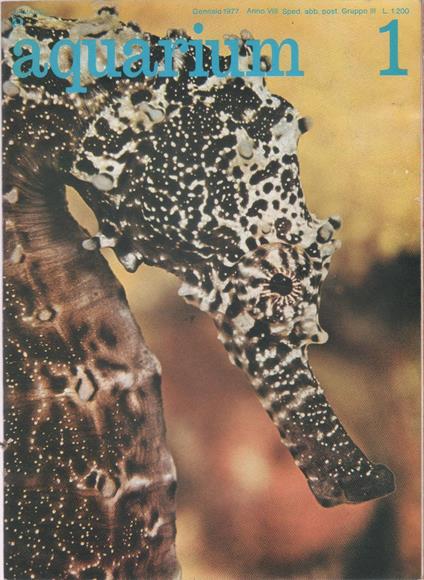 Aquarium. 1977 n 1 - copertina