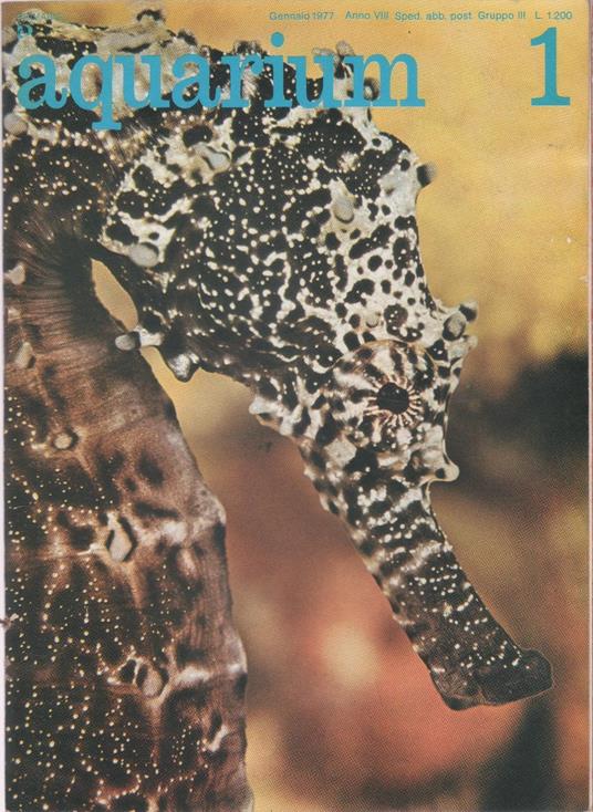 Aquarium. 1977 n 1 - copertina