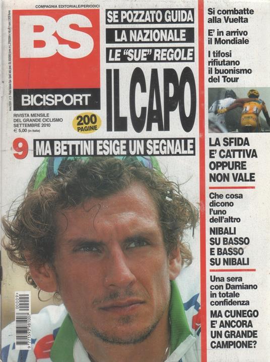BS Bicisport. n. 9, settembre 2010 - copertina