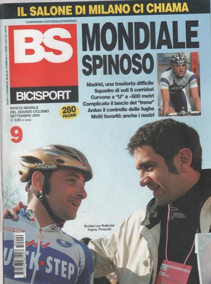BS Bicisport. n. 9, settembre 2005 - copertina