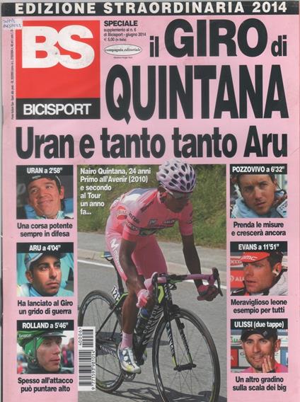 BS Bicisport. speciale Giro d'Italia, giugno 2014 - copertina