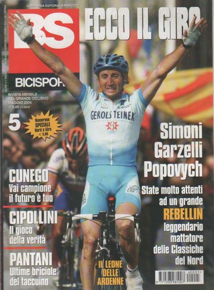 BS Bicisport. n. 5 maggio 2004 - copertina