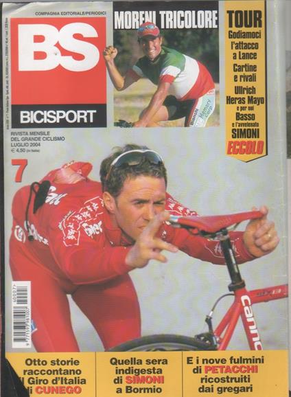 BS Bicisport. n. 7 luglio 2004 - copertina