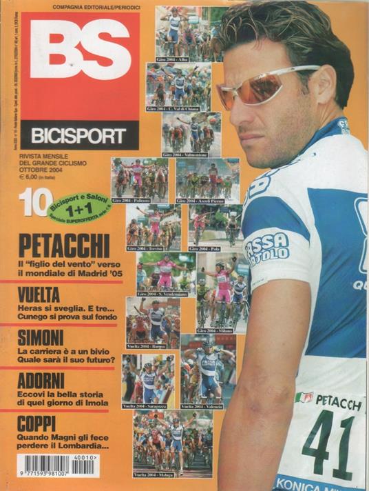BS Bicisport. n. 10, ottobre 2004 - copertina