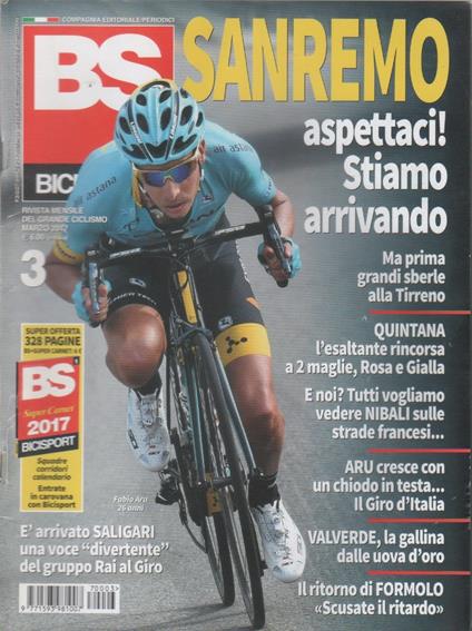 BS Bicisport. n. 3, marzo 2017 - copertina