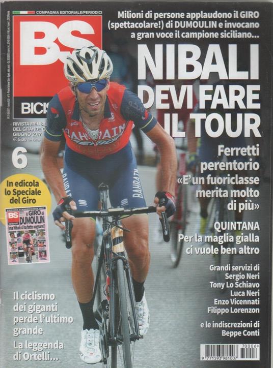 BS Bicisport. n. 6, giugno 2017 - copertina
