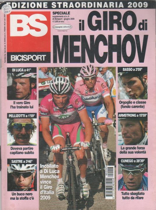 BS Bicisport. speciale Giro d'Italia, giugno 2009 - copertina