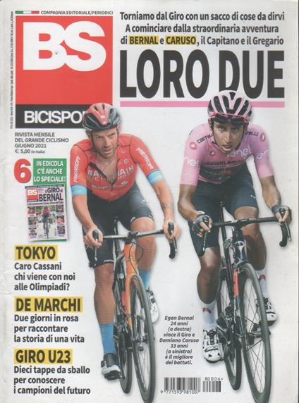 BS Bicisport. speciale Giro d'Italia, giugno 2021 - copertina