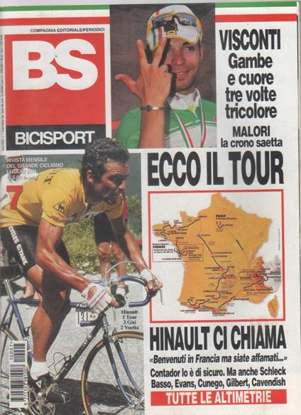 BS Bicisport. n. 7, luglio 2011 - copertina