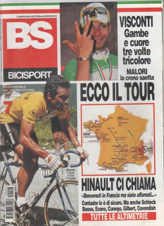 BS Bicisport. n. 7, luglio 2011 - copertina