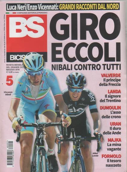 BS Bicisport. n. 5, maggio 2016 - copertina