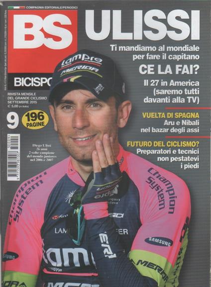 BS Bicisport. n. 9, settembre 2015 - Aa.vv. - copertina