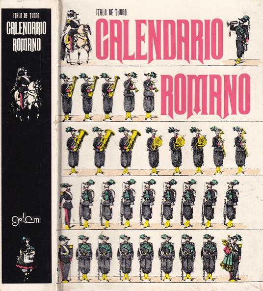 Calendario Romano - copertina