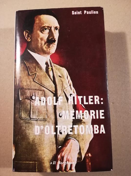 Adolf Hitler: memorie d'oltretomba - copertina