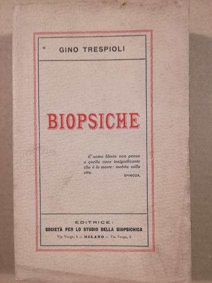 Biopsiche - copertina