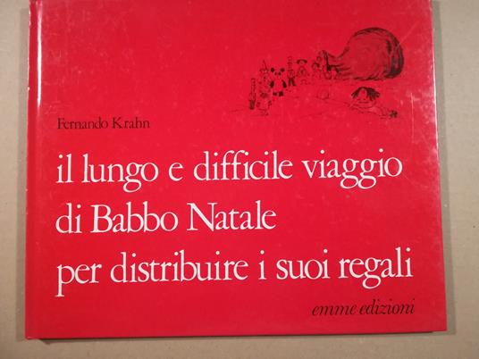 Il lungo e difficile viaggio di Babbo Natale per distribuire i suoi regali - copertina