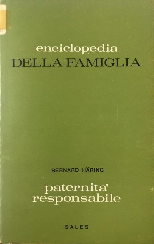 Paternità responsabile - copertina