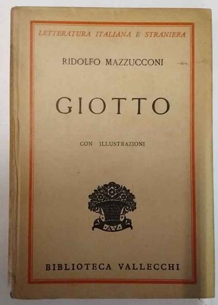 Giotto - Ridolfo Mazzucconi - copertina