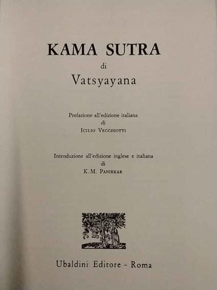 Kama Sutra - copertina