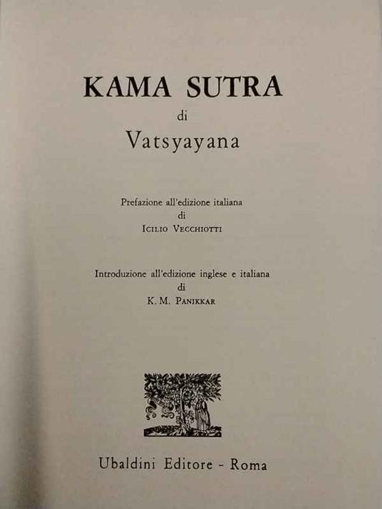Kama Sutra - copertina