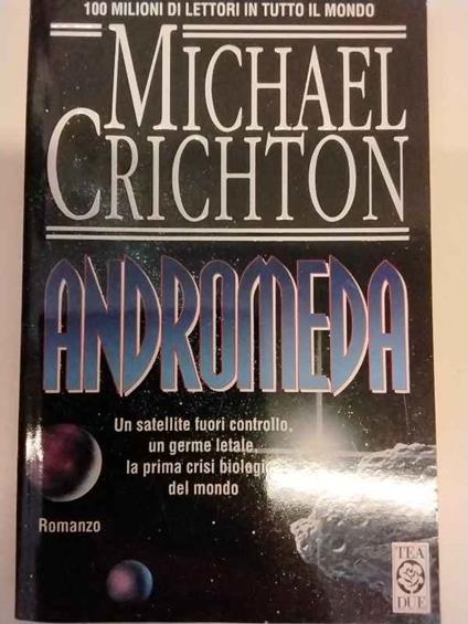 Andromeda - Michael Crichton - copertina