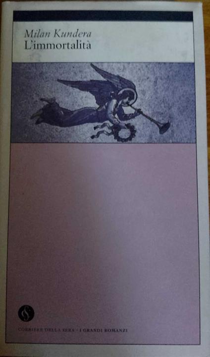 L'immortalità - Milan Kundera - copertina